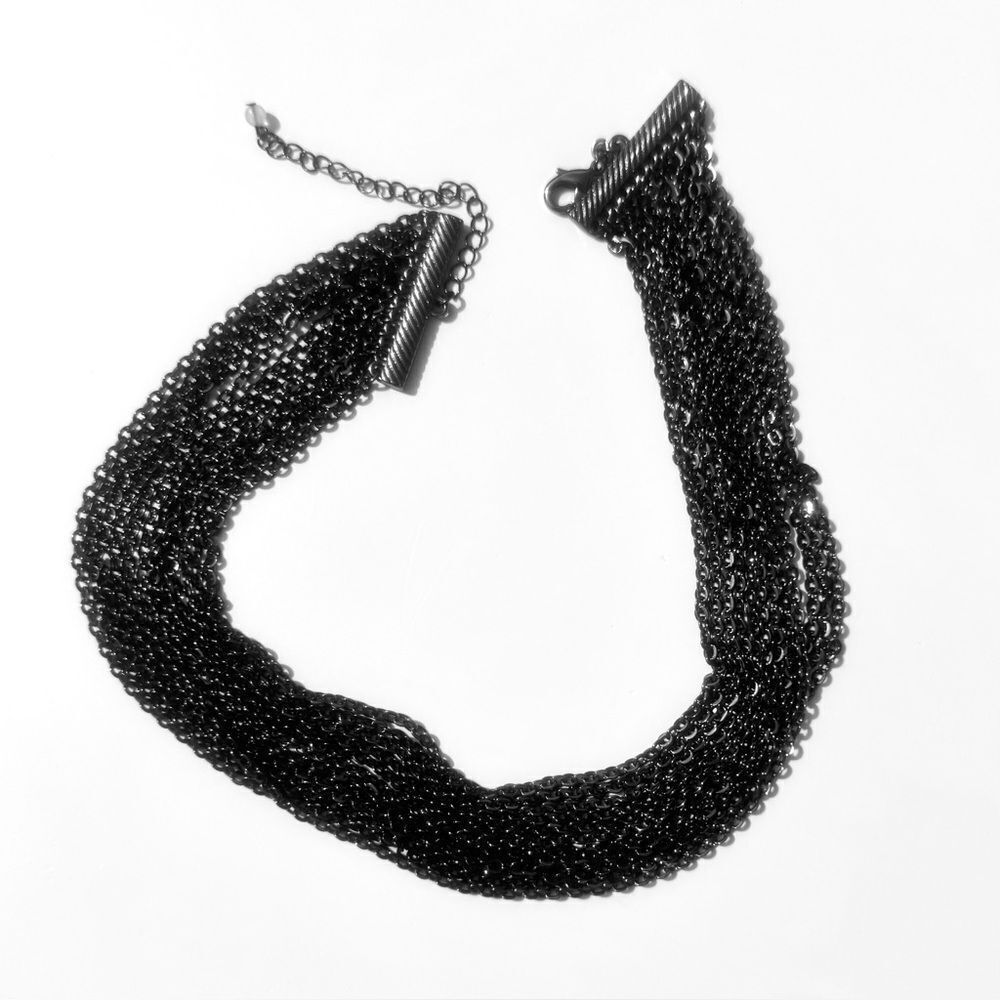 Multi-Layer Chain Necklace - Picture 3 of 3